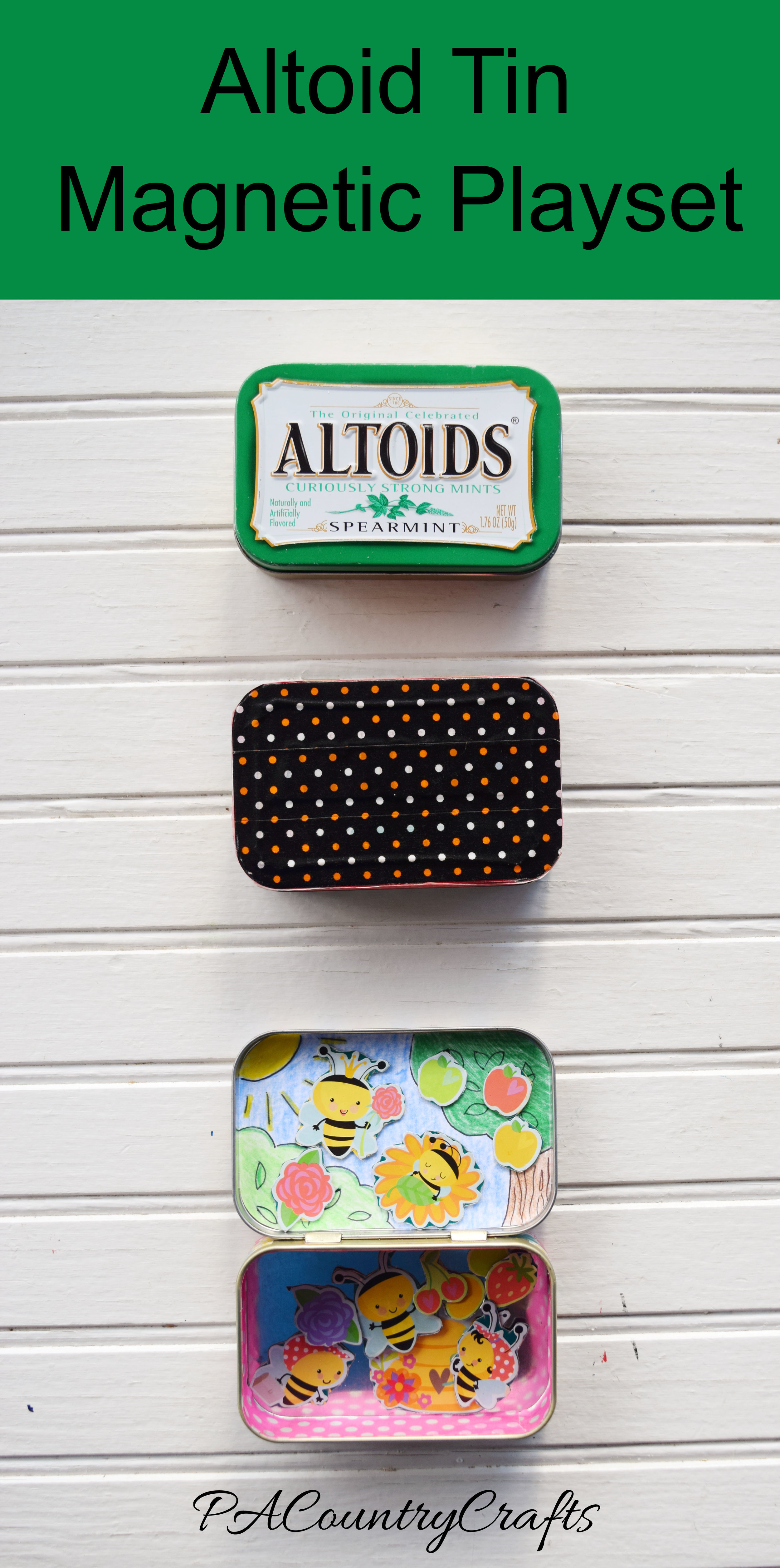Altoid Tin Magnetic Playset Tutorial — PACountryCrafts